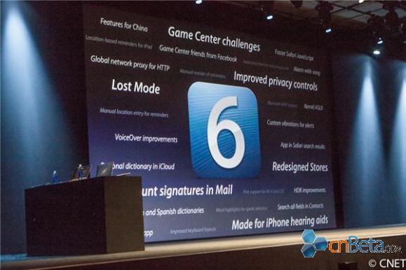 每个国家享受不同的iOS 6新特性